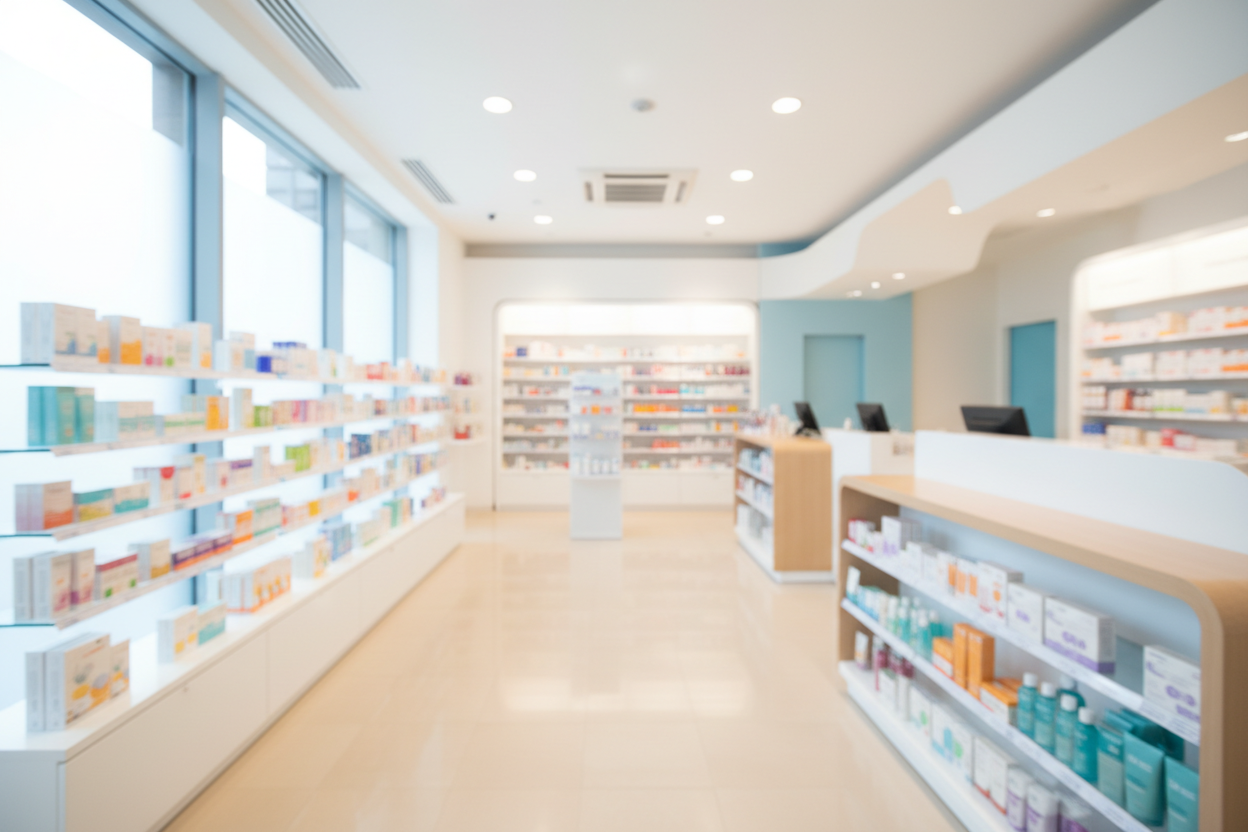 hintergrund eine apotheke